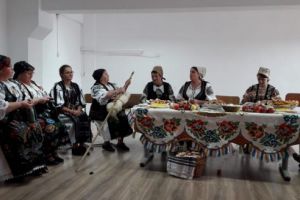Tradiţia şezătorii, cu Grupul „Ibăşteana la  întâlnirea tinerilor din protopopiatul Târgu-Mureş