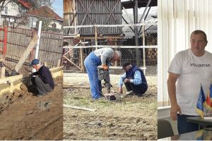 Un găeştean ridică o casă a speranţei pentru copiii săraci şi bolnavi