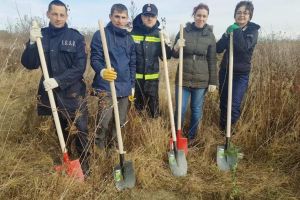 FOTO- Acţiune a pompierilor, sâmbătă, la Ghimbav