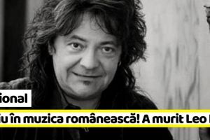 Naţional: Doliu în muzica românească! A murit Leo Iorga