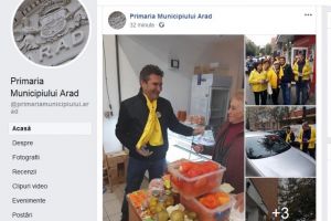 Primăria Municipiului Arad în CAMPANIE ELECTORALĂ pentru Iohannis