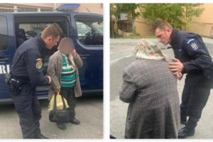 Piteşteancă rătăcită, adusă acasă de jandarmi