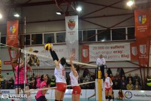 FOTO: Volei Alba Blaj – „U” NTT Data Cluj 3-0 | Campioana, a patra victorie stagională
