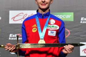 Scrima: Ana Maria Popescu a castigat Cupa Mondiala la spada (galerie foto)