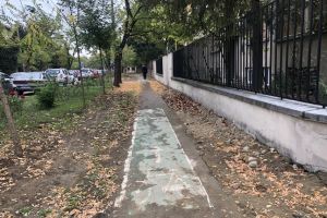 Plombăm şi trotuarele la Timişoara. Măcar până vine pavajul pentru cele din Inelul 1