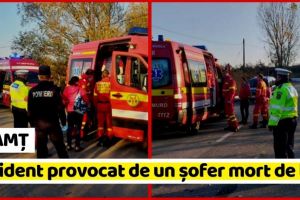 NEAMȚ: O fetiţă de 3 ani şi o femeie, băgate în spital de un şofer mort de beat (FOTO)