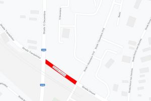 Strada Uniunii din Făgăraş, închisă. Restricţia afectează circulaţia pe centura Făgăraşului şi DN1