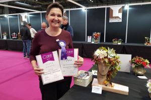 Prof. Marinela Mureşan din Beclean, premiată în Anglia la Cake Internaţional 2019