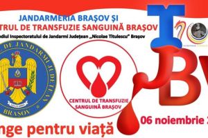 Campanie de donare de sânge, la Braşov
