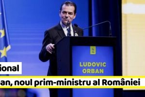 Naţional: Ludovic Orban, noul prim-ministru al României