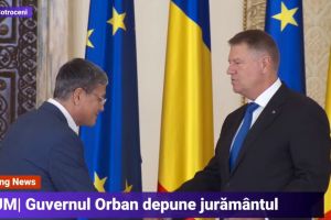 Orădeanul Marcel Boloş şi ceilalţi miniştri ai noului Guvern al României au depus jurământul 