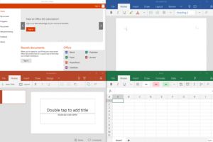 Microsoft Office îmbină Word, Excel şi PowerPoint pe iOS şi Android