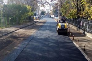Reparaţii pe strada Grigore Ghica Vodă