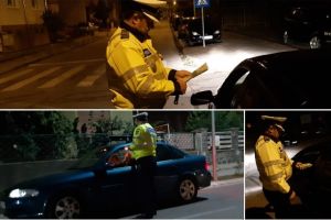 FOTO: Acţiune a poliţiştilor din Alba pentru combaterea conducerii autovehiculelor de către persoane aflate sub influenţa băuturilor alcoolice sau a substanţelor psihoactive
