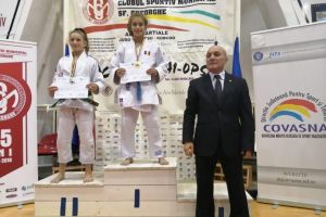 Constanteanca Daria Kraus, pe podiumul Cupei Romaniei de Ju-Jitsu (galerie foto)