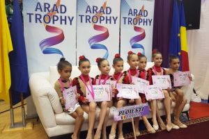 Zeci de medalii pentru gimnastele CSM-ului