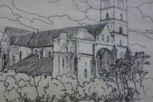 Cum a fost văzută, prin ochii unui ilustrator, Cetatea Alba Carolina în urmă cu un secol