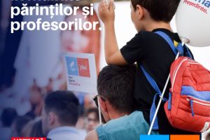 Dan Barna: “Educaţia trebuie să fie finanţată corespunzător. Nu vom putea deveni niciodată o națiune cu adevărat civilizată și prosperă fără educație”