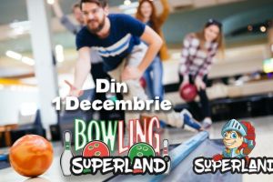 Superland Bowling, cea mai modernă sală de bowling se deschide pe 1 Decembrie la Braşov