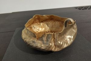 Vasul din aur, descoperit lângă Bistriţa, expus în Belgia la cel mai important festival al artelor