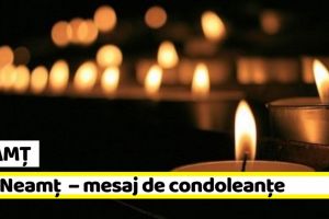 NEAMȚ: ISU Neamţ – mesaj de condoleanţe