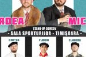 Weekendul acesta se râde! Bordea şi Micutzu, spectacole explozive de stand-up Comedy la Timişoara!
