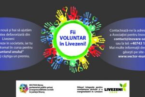 Fii VOLUNTAR în Livezeni!
