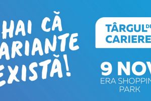 Companii de top şi sute de variante de angajare la Târgul de Cariere de la ERA Park Oradea