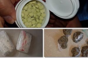 Cinci tineri bănuiţi că vindeau ecstasy şi canabis au fost reţinuţi. Kilograme de droguri găsite