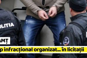 NEAMȚ: 3 ani de închisoare pentru „capul” unui grup infracţional organizat care deturna licitaţiile publice