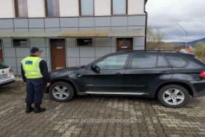 BMW X5 cautat in Germania, oprit in localitatea Vama