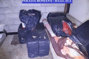 FOTO Țigări, sume mari de bani şi telefoane mobile ridicate în urma percheziţiilor de miercuri de la Botoşani