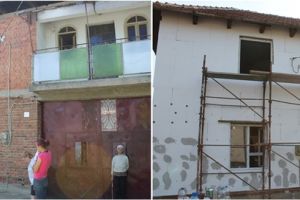 Nevoie de voluntari în Timiş, pentru a pregăti casa unei mame cu patru copii pentru iarnă