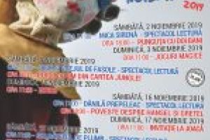 Week-end cu spectacole şi campania „O poveste pentru fiecare“, la Teatrul Colibri