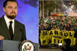 Actorul Leonardo DiCaprio a lăudat Marşul pentru Păduri din Bucureşti: Ce a scris acesta pe contul său de Instagram