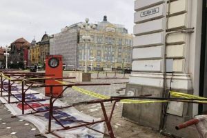 Cazul schelei doborâtă de vânt la Opera Română: amendă de 2.500 de lei. A fost decizia primarului