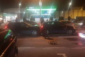 Tamponare în lanţ pe un bulevard din Piteşti