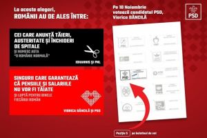 Românii votează cu inima, românii votează Viorica Dăncilă! (P)