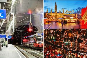 VIDEO. Cu trenul din Satu Mare până la faimosul Târg de Crăciun din Viena