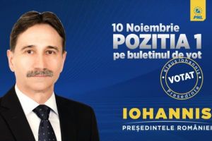 (P) Comunicat de presă: De ce trebuie să fie Klaus Iohannis preşedinte. Ion Dumitrel: „Este cea mai bună şansă pentru judeţul Alba”
