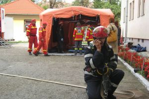 Spitalul Municipal Gheorgheni – Exerciţiu combinat (EXCOM) cu forţe în teren