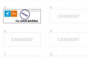 VOTEAZA pozitia a treia pe buletinul de vot!