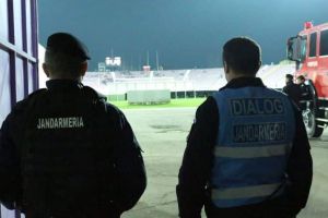 Măsuri sporite a jandarmilor din Alba Iulia pentru prevenirea incidentelor la meciul de fotbal dintre AFC Unirea Alba Iulia şi Odorheiul Secuiesc