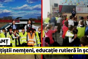 NEAMȚ: Poliţiştii nemţeni, educaţie rutieră în şcoli (FOTO)