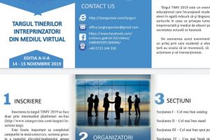 UVT organizează ediţia a V-a  a Târgului de Întreprinderi Simulate TIMV 2019