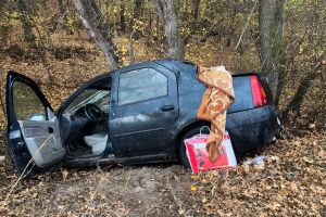 Accident rutier pe DJ 612A, la intrare în Roşiori