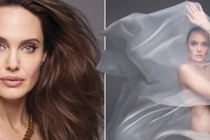 La 44 de ani, Angelina Jolie a pozat nud pentru Harper’s Bazaar (FOTO)