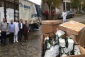 Aparatură medicală din Germania donată spitalului din Caransebeş