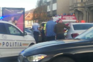 Accident, în centrul oraşului Braşov
