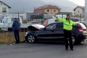 Accident, acum, la Tărlungeni